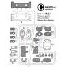 Tamiya C Parts chassis parts for Arocs 3348 / Volvo FH16
Tamiya 9008208