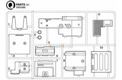 Tamiya Q Parts for Volvo FH16 - Tamiya 9115490