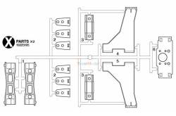 Tamiya X Parts for Volvo FH16