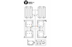 Grappe Y de Volvo FH16 Tamiya 56360