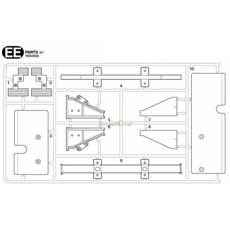 Tamiya EE Parts for Volvo FH16 Timber Truck 56360