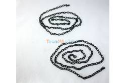 2 metal chains
