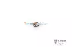 10 LESU M2x2 stainless steel nuts - 2.5mm on flat - LESU LA-LNM2-2.0SUS