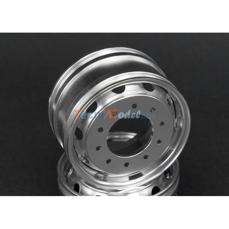2 Jantes alu larges LESU avec Hexagones LESU W-2043-D1