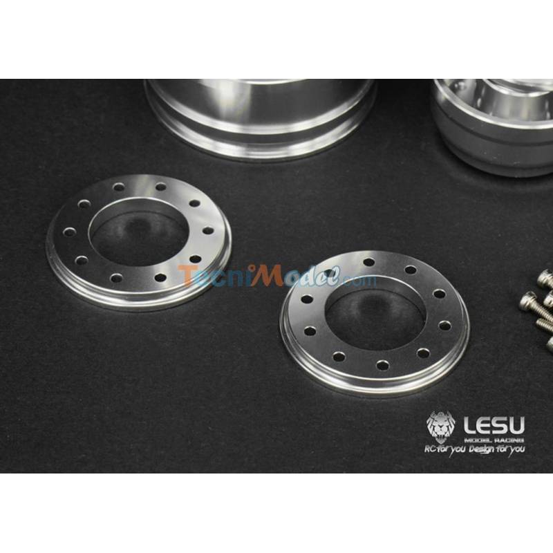 Pair of Aluminum Wide Rims for hexagons
LESU W-2043-D1