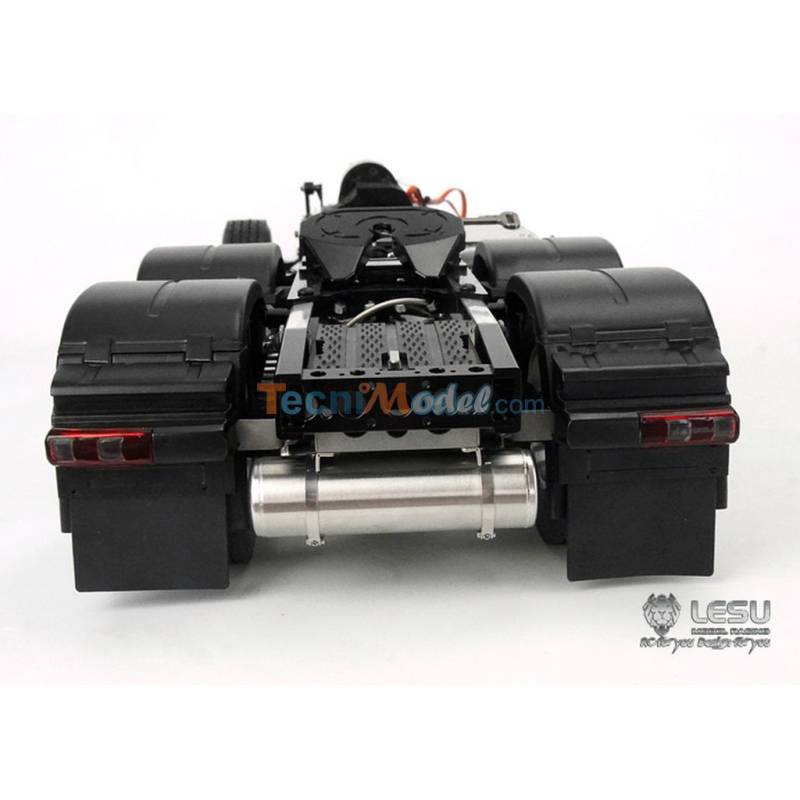 Rear cross-member and lights holders for MB Tamiya 1/14 - LESU L-1027