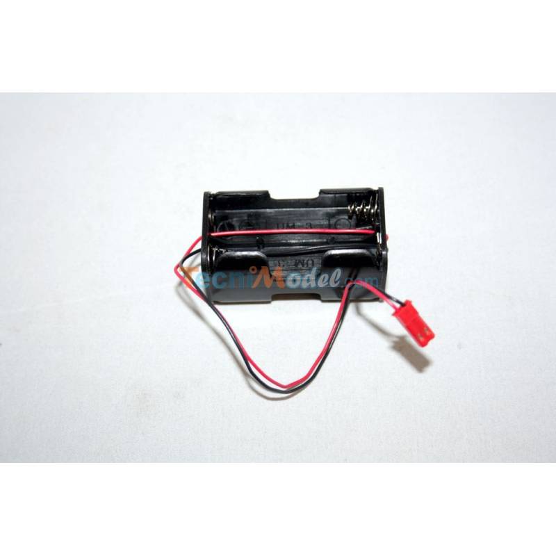 Battery case for 4 AA LR6 batteries with BEC connector T2M T3505/A