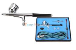 Coffret aérographe double action par gravité