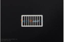 4 Grilles d'Aération Rectangulaires 20x11mm AERONAUT 572032