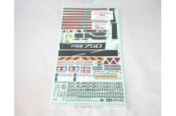 Autocollants et metal transfers pour Volvo FH16 Tamiya 56360