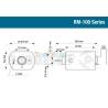 Raboesch BLUE RM130 12v brushed motor KRICK RB-109-13