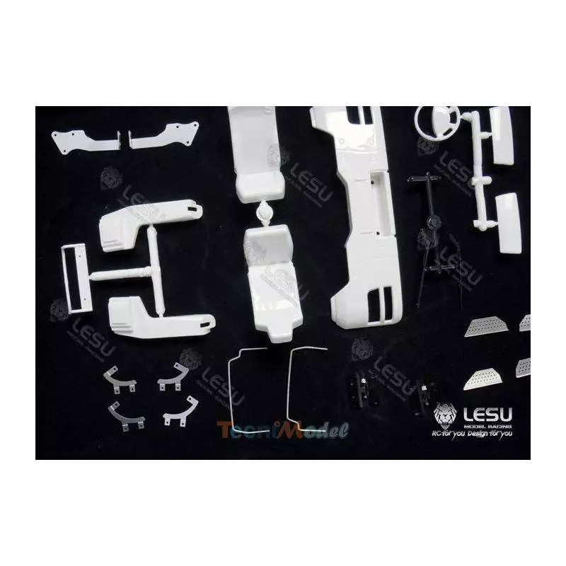 Cabine de MAN TGS 1/14 par LESU pour camion RC - LESU CK-TGS-Z