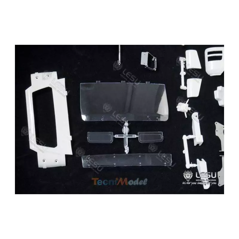 Cabine de MAN TGS 1/14 par LESU pour camion RC - LESU CK-TGS-Z
