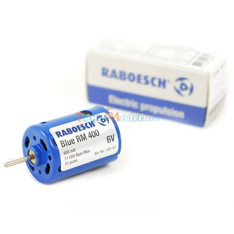 Raboesch BLUE RM400 6v brushed motor KRICK RB109-40