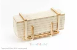 Wooden crate 90mm on pallet AERONAUT 581923