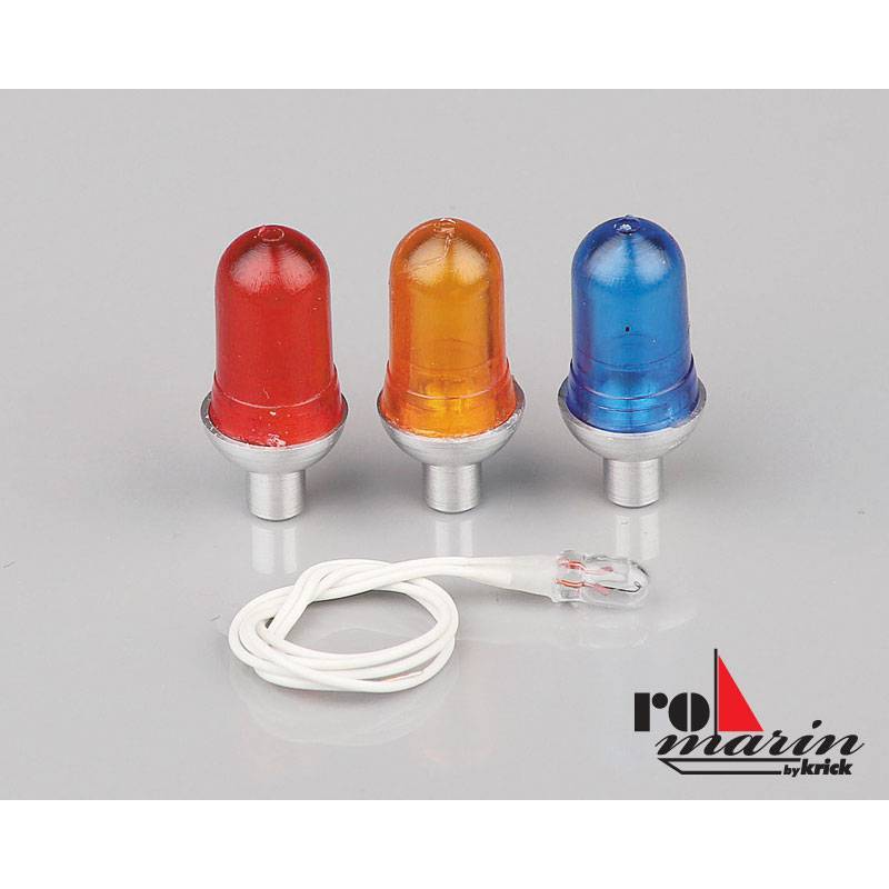 Feu rouge avec ampoule 6v