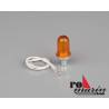 Orange light Ø8.8 x 19mm with 6v bulb RoMarin ro1649
