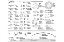 Sachat de pièces C pour Volvo 56360 TAMIYA 9403643
