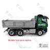 LESU Camion benne Arocs 3348 hydraulique 6x6 (sans cabine)