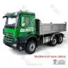 LESU Camion benne Arocs 3348 hydraulique 6x6 (sans cabine)