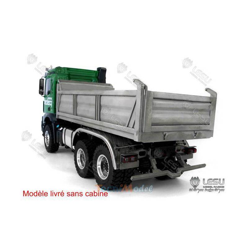 LESU Camion benne Arocs 3348 hydraulique 6x6 (sans cabine)