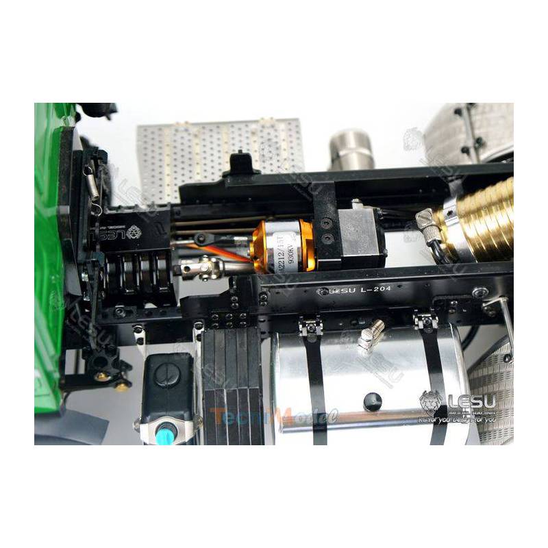 LESU Arocs 3348 benne hydraulique 6x6