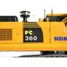 Excavatrice Hydraulique RC Komatsu PC360 LESU 1/14 réf : BA-B0002