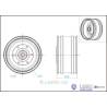 Pair of Wide Mercedes Front Aluminum Rims for ball-bearings
LESU W-2053-A