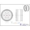 Pair of Front Aluminum Rim with hexagon for 1/14 Mercedes RC Truck by LESU
LESU W-2053-B
