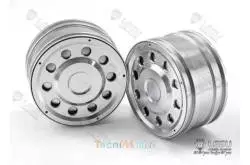 Pair of Front Aluminum Rim with hexagon for 1/14 Mercedes RC Truck by LESU
LESU W-2053-B