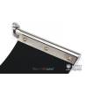 Black mud flaps with brackets for American RC truck TAMIYA 1/14 - LESU GW-K003