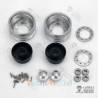 Paire de jantes alu avant LESU pour hexagones LESU W-2051-B