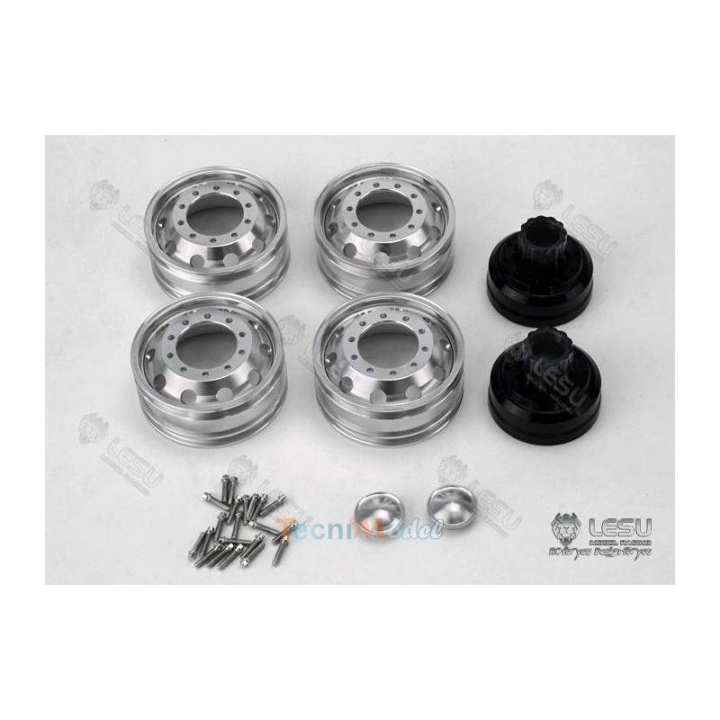 Paire de jantes jumelées pour Volvo par LESU W-2052