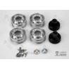 Pair of twin rims for a Volvo 1/14 radio-controlled truck by LESU