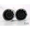 Pair of twin rims for a Volvo 1/14 radio-controlled truck by LESU