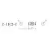 Cardan double Ø5mm/Ø5mm en inox - LESU Z-1102-C