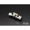 Cardan double Ø5mm/Ø5mm en inox - LESU Z-1102-C