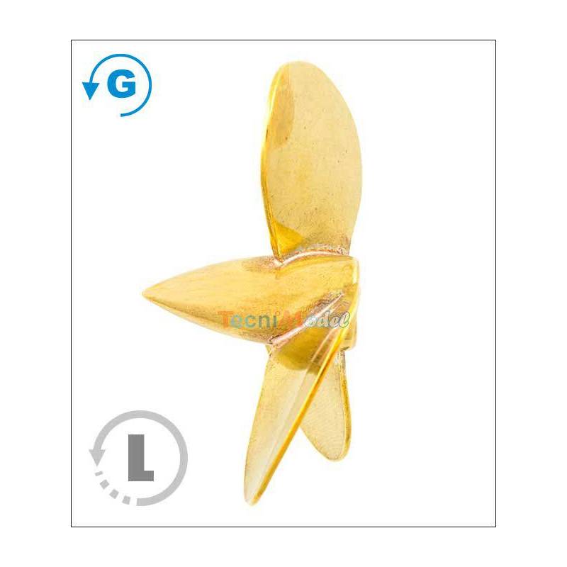 Helice laiton 3 PALES 55/M4/G