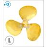 Helice laiton 3 PALES 45/M4/G