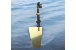 Gouvernail en laiton 46x31mm KRICK 65022