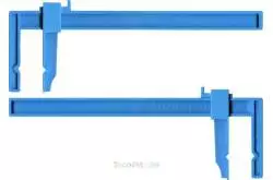 2 Serre-joint plastique grand modèle 180mm KRICK 455664