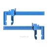 2 Serre-joint plastique petit modèle 85mm
