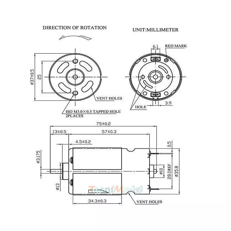 Moteur MAX Power 650 KRICK 42253
