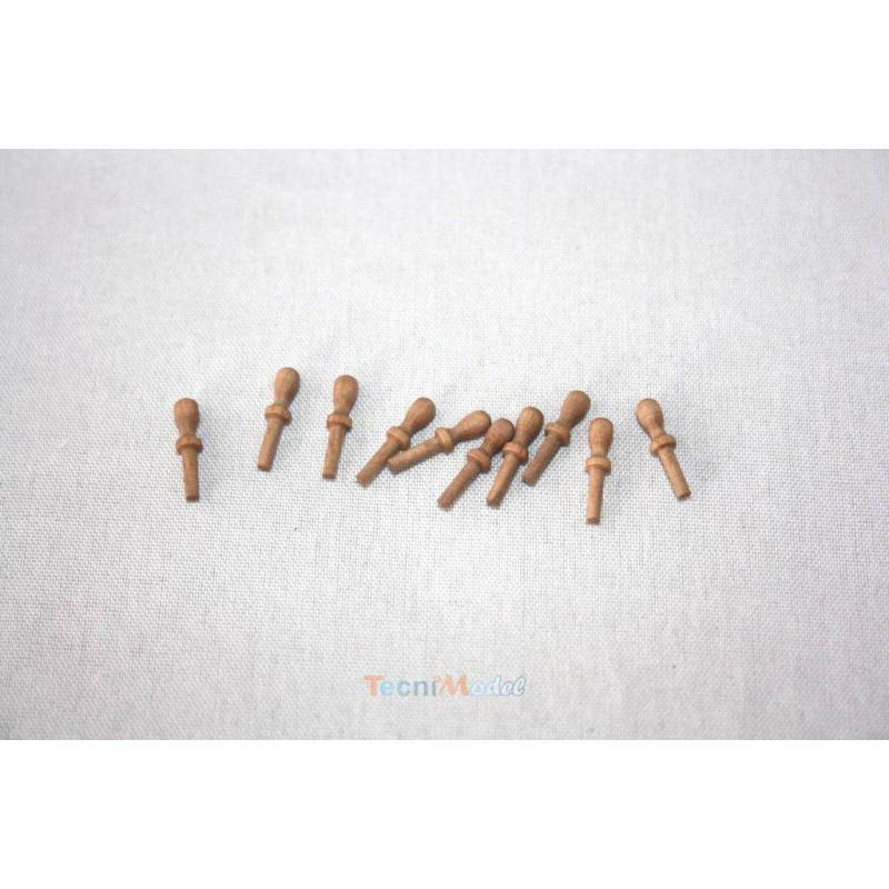 10 Belaying Pins wood 12mm KRICK 60802