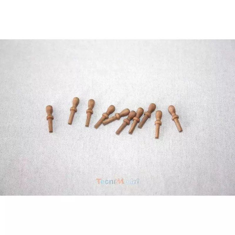 10 Belaying Pins wood 10mm KRICK 61501