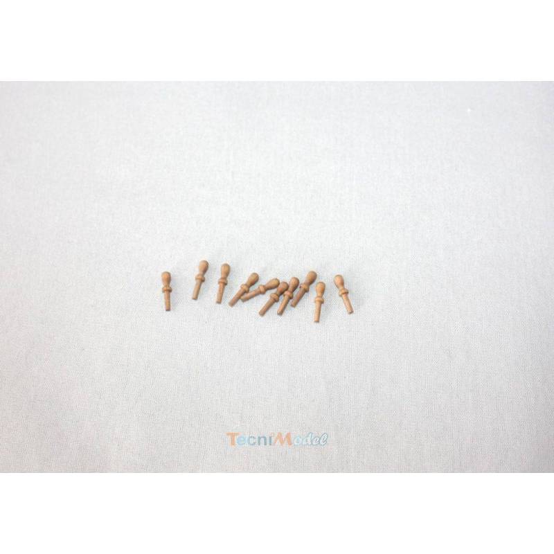 10 Belaying Pins wood 8mm KRICK 60803