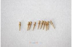 10 Cabillots en laiton 9mm KRICK 61492