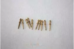10 Cabillots en laiton 12mm KRICK 61500