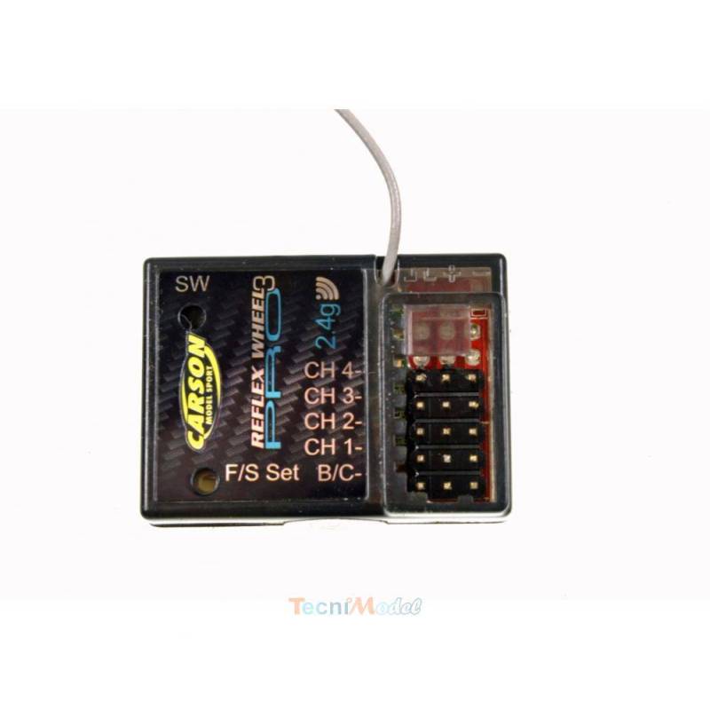 Récepteur Reflex Wheel PRO 3 2.4GHz waterproof CARSON 500501534