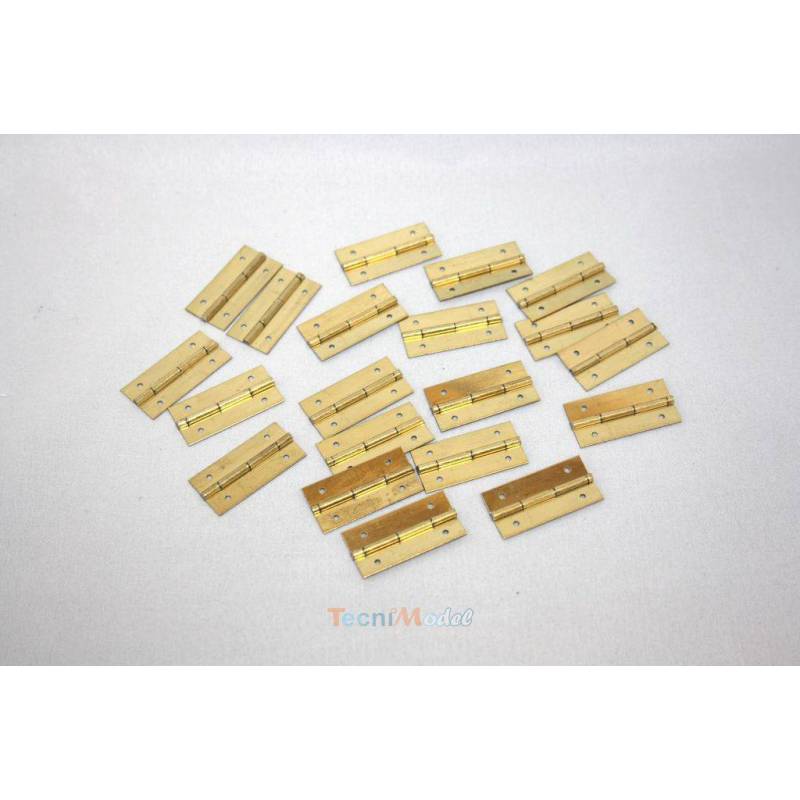 10 Hinges 15x30mm AERONAUT 780909